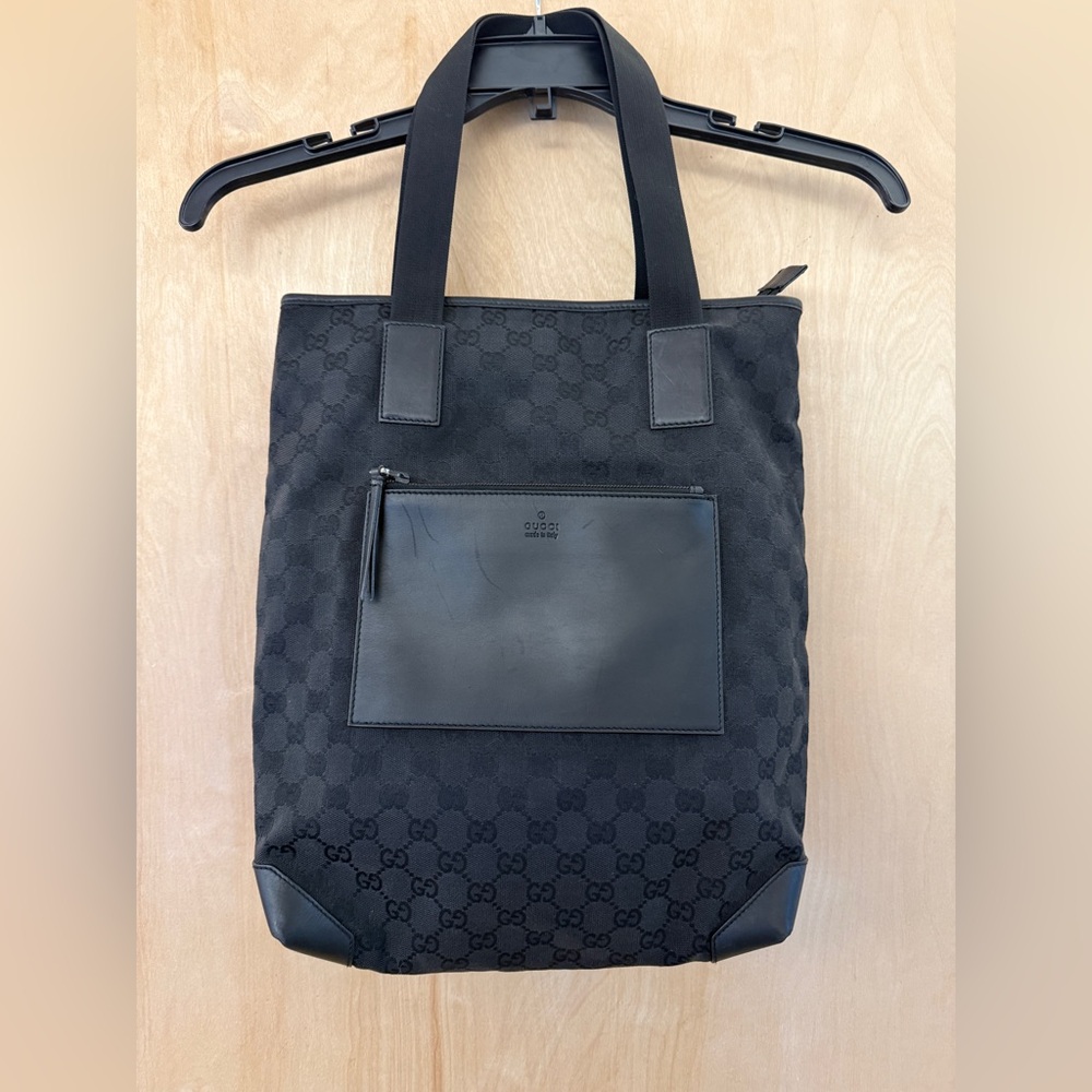 Vintage Gucci Tom Ford Era GG Canvas Tote - Picture 3 of 12